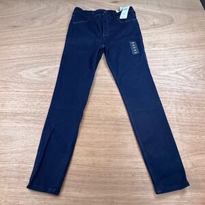 NWT Abercrombie Simone High Rise Jean Leggings Women's 29 Short Dark Wash